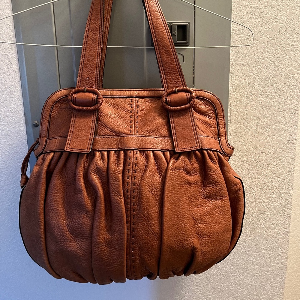 Cole Haan leather hobo bag